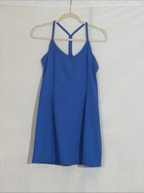 Aritzia TNA Action Exercise Dress Size M Blue EUC